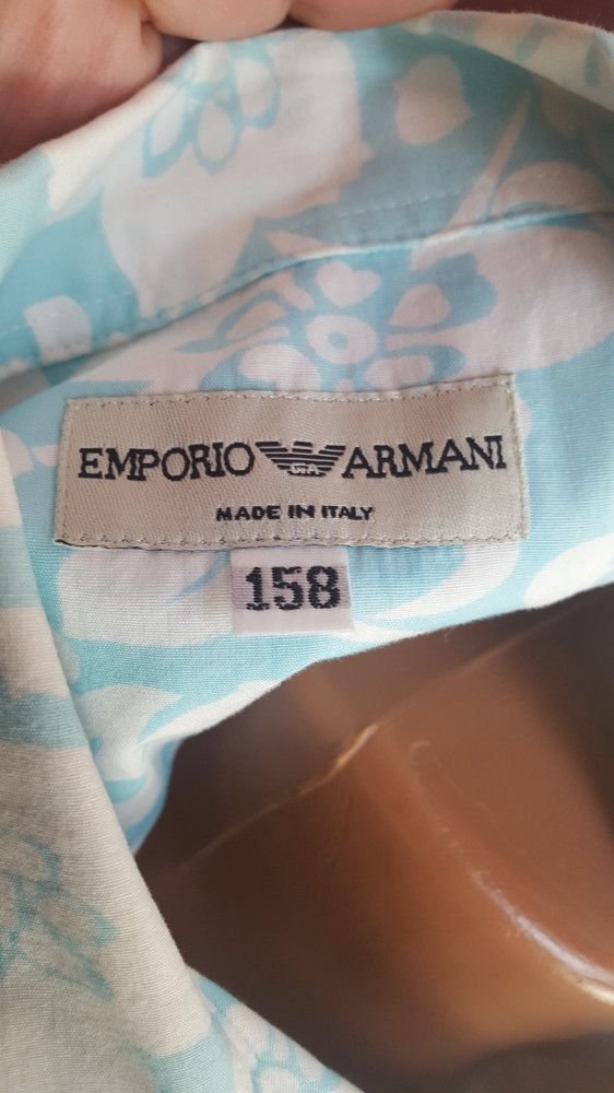 CAMASA BAIETI EMPORIO ARMANI ORIGINALA 158 MADE IN ITALY