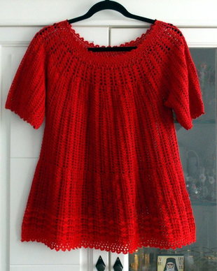 Bluza crosetata*Melana+Bumbac