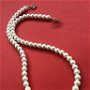 Colier CHOKER perle de Mallorca albe