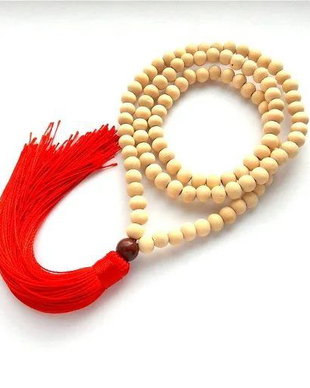 Colier Mala 108+1*Lemn+JaspRosu*Berbec