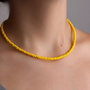 Choker finut galben