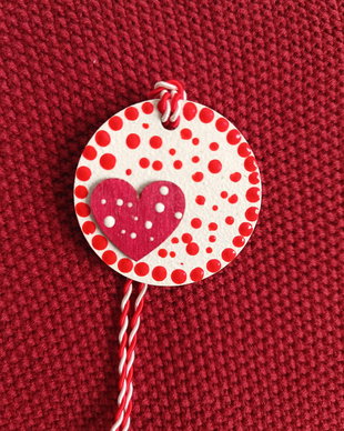 Martisor Brosa cu Inimioara