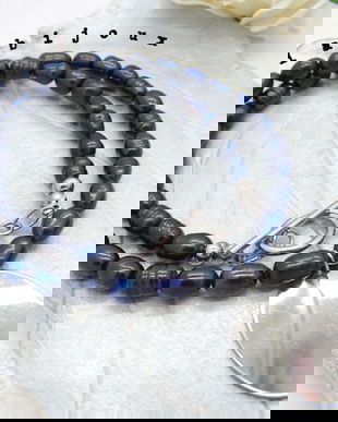 Colier handmade - perle cultura - otel inxoxidabil (cod909)