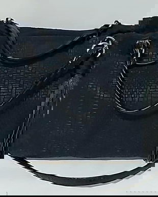 Geanta xxl piele impletita