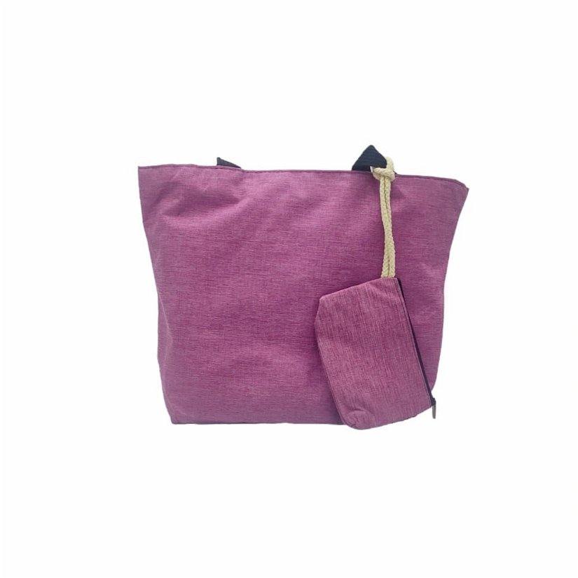 Geanta multifunctionala din material textil violet