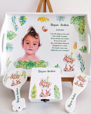 Set moț băiețel Safari