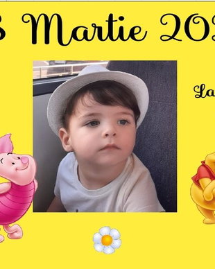 Magnet 8 Martie personalizat