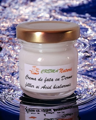Crema antirid naturala cu Dermo-Filler si Acid hialuronic