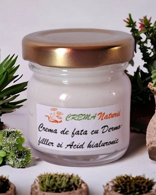 Crema antirid cu Dermo-Filler si Acid hialuronic
