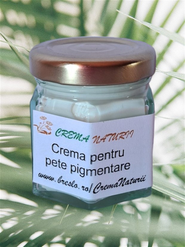 Crema pentru pete pigmentare cu turmeric si lemongrass