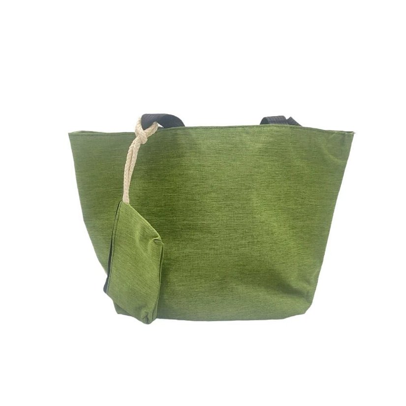Geanta multifunctionala din material textil verde