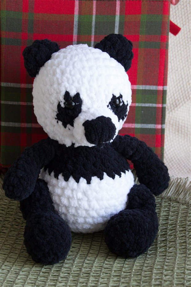 Ursulet crosetat - Panda