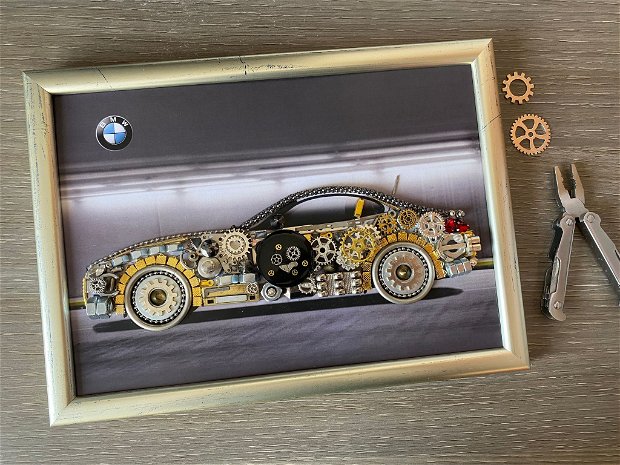 Masina model BMW Cod M 617・Cadouri masini・Colaj auto de colecție・Decoratiune birou