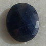Cabochon safir fatetat (lucrat in India) aprox 3x12x14.7 mm