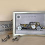 Mercedes Benz Super Sport1928 Cod M 637・Tablou din piese de ceas vintage・Cadouri birou