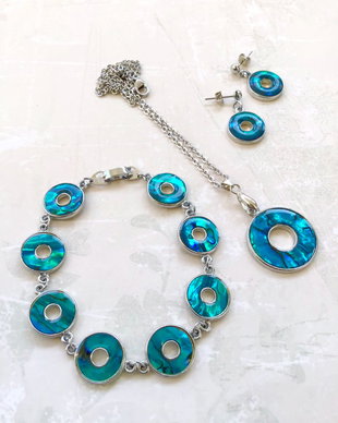 Set Paua Shell
