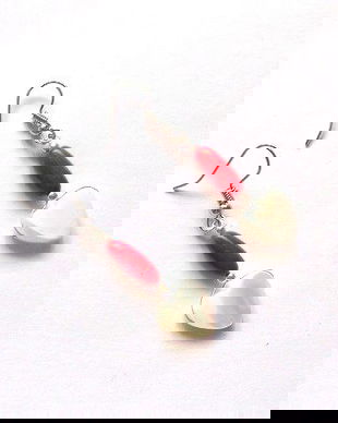 cercei cu sidef si coral 45075