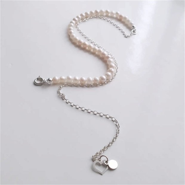Colier perle naturale | Symphony of Pearls and Love |
