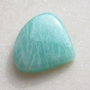 Cabochon amazonit rusesc aprox 6x25x29.5 mm