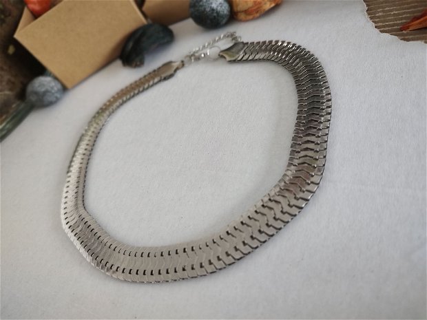 Colier Silver Snake