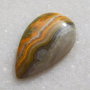 Cabochon din Bumblebee Jasper (lucrat manual in India) aprox 4.7x14.5x24mm