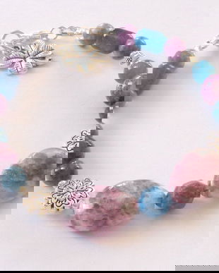 Bratara  lepidolit si apatit