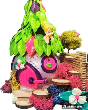 Decoratiune luminoasa & suport creioane - "Ariana" Fairy Garden