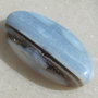 Cabochon din blue opal (lucrat manual in India) aprox 6x17x33 mm