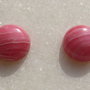 (2 bucati) Cabochon din rodocrozit aprox 10x4.5 mm