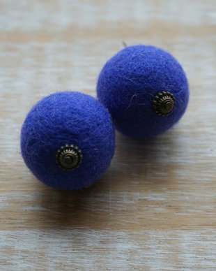 Cercei indigo