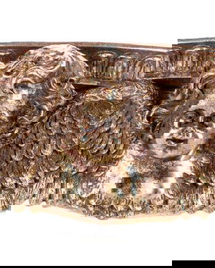 Consola baroc aurie cu ingeras