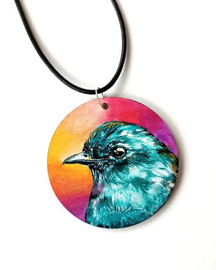 Pandantiv "Blue Sky BIRD" - Birds Collection