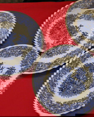 Set 3 farfurii vintage