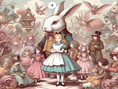 Semn de carte Alice in tara minunilor