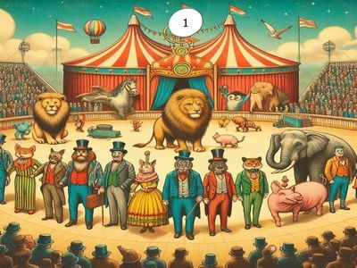 Semn de carte Circus