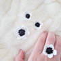 Set (Cercei, brosa, Inel reglabil): Anemone