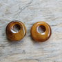 Ochi de tigru, donut, 18 mm (2 buc)
