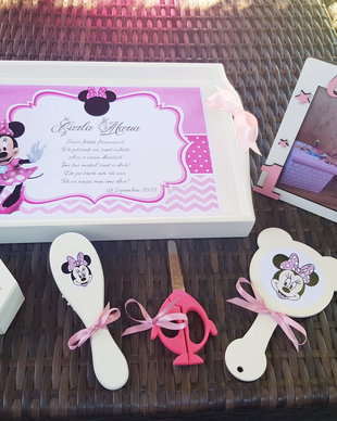 Set taiere mot Minnie Mouse fetita