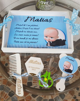 Set tava si accesorii Tema Baby Boss