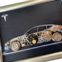 Masina model Tesla Cod M 615・Cadouri masini din piese de ceas・Cadouri barbati・Ceasuri barbati