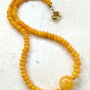 Colier CHOKER Jad galben