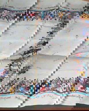 ESARFA COLECTIE 1953 BUCURESTI FESTIVAL TINERET