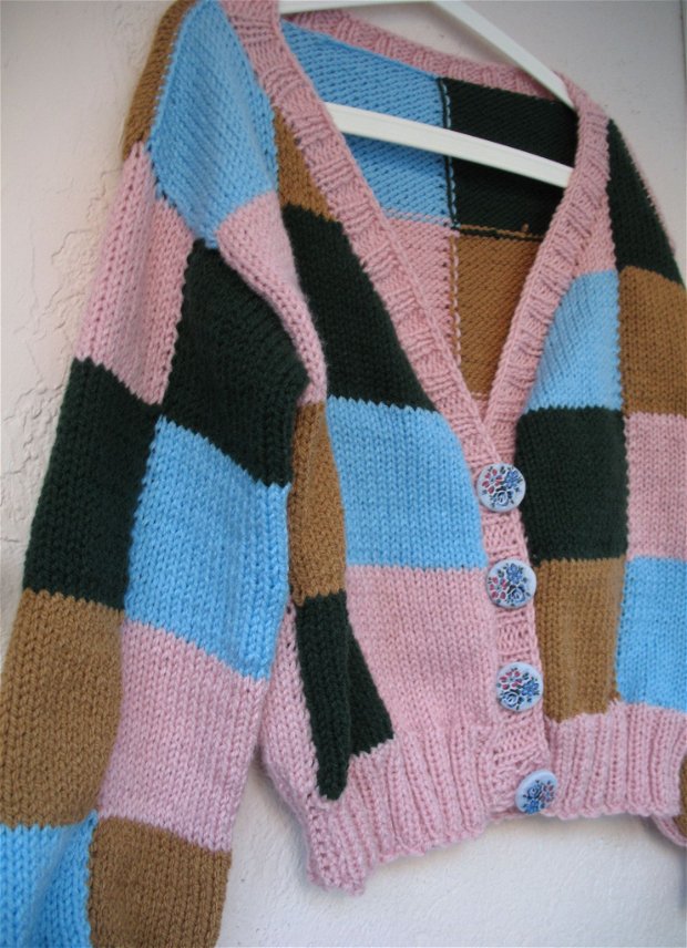 Cardigan tricotat