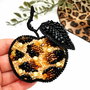 Broșă - Măr Leopard
