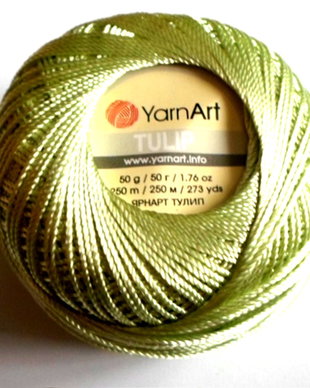 Bobina Yarn Art Tulip vernil