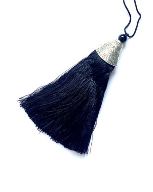 LC01 - ciucure matase negru