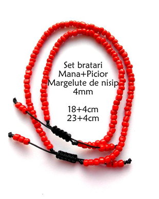 Set bratari Mana+Picior