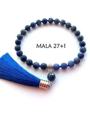 Mala*27+1*Sodalit*Meditatie si rugaciune*UNISEX