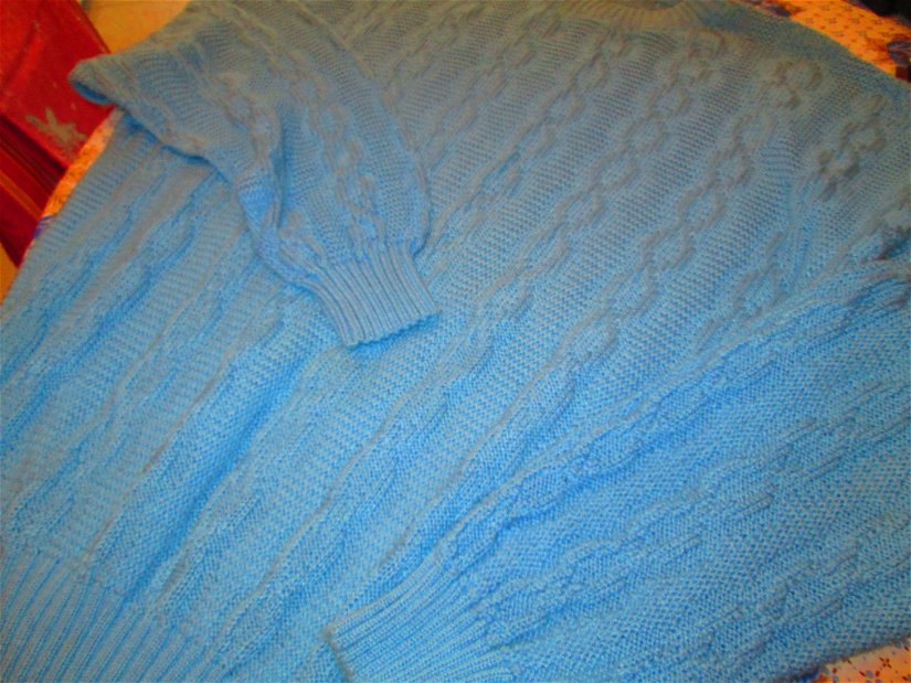 bluza/pulover albastru  dame  L/XL
