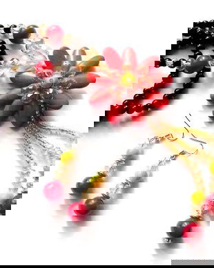 set cu howlite si cristale 45256